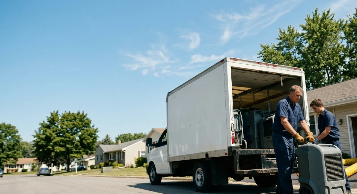 Water Damage Cleanup in Belle Valley, OH near me